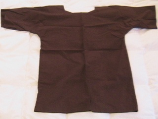 A cruddy brown tunic