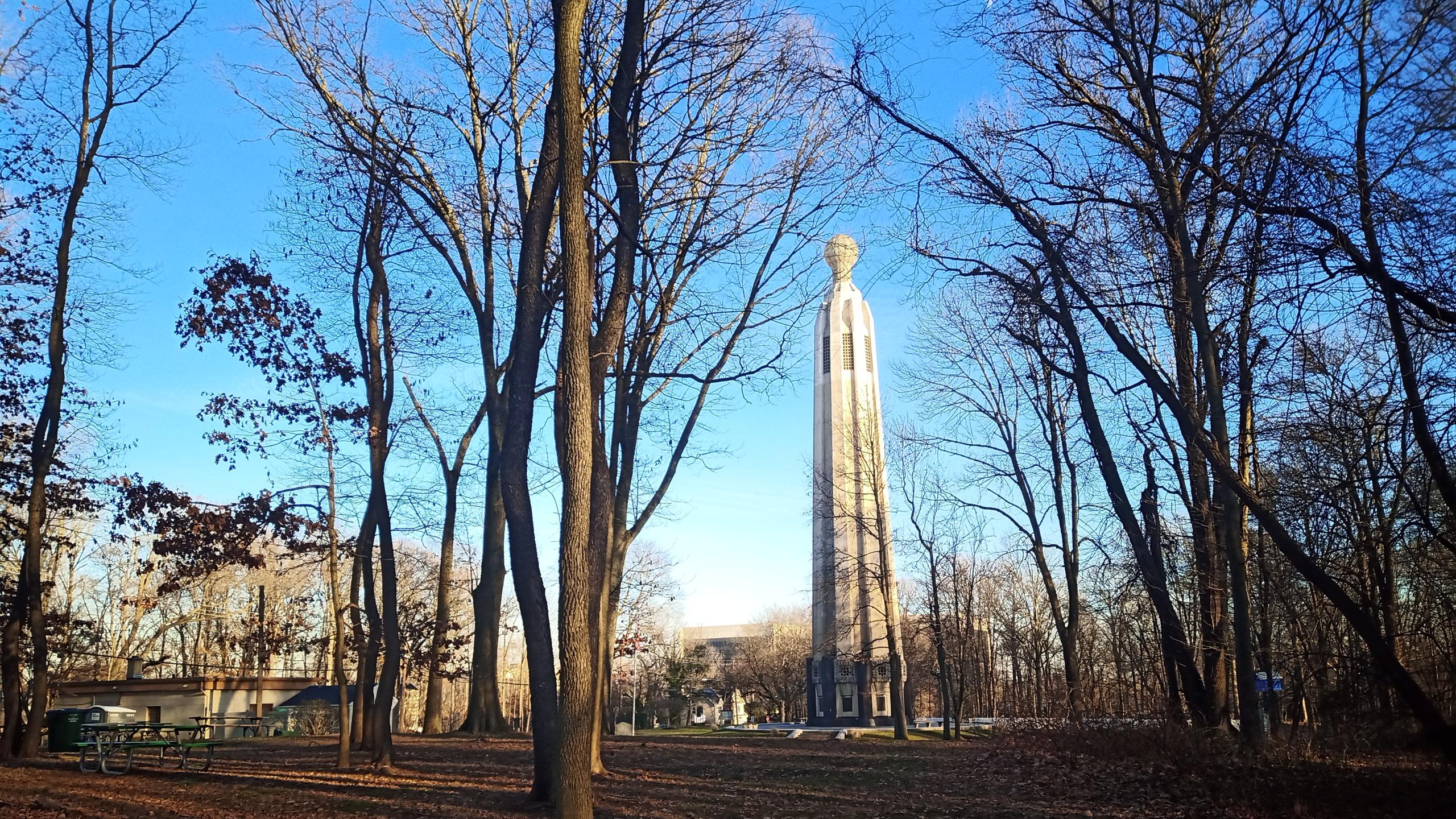 Edison Tower in Winter