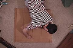 Score for top flaps.