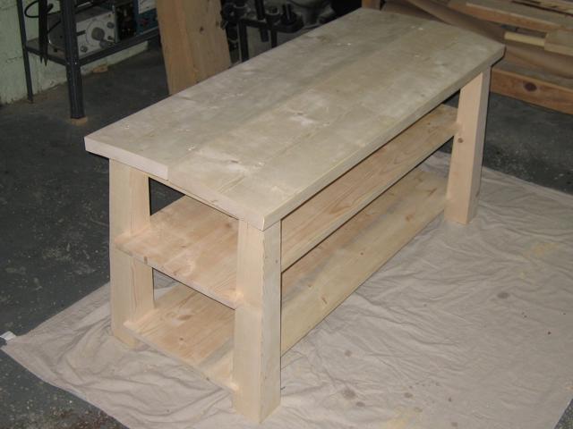 A big wooden toy chest